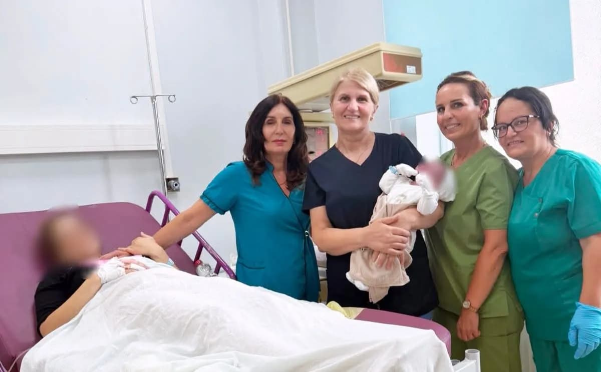 E rrallë në Mitrovicë: Foshnja lind mbi 5 kilogramë