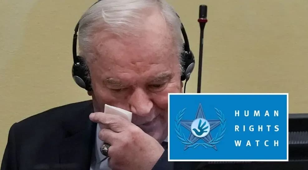 “Drejtësia dhe e vërteta duhet të vazhdojnë” - Reagon Human Rights Watch pas vdekjes së Mlladiqit
