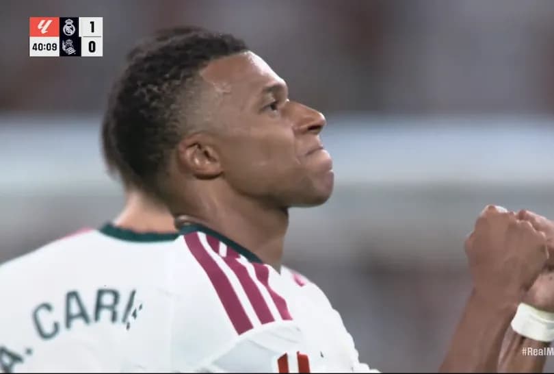 Super finalizim nga Mbappe, Real Madrid në avantazh ndaj Sociedad