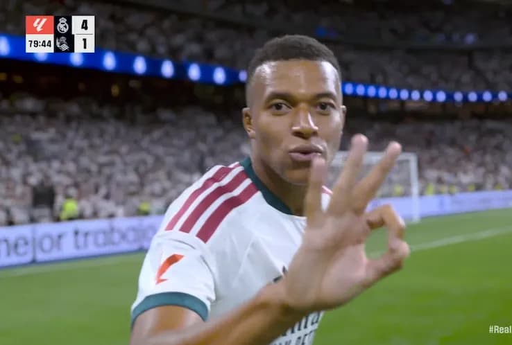 Mbappe i jashtëzakonshëm, kompleton ‘Hat-trick’-un