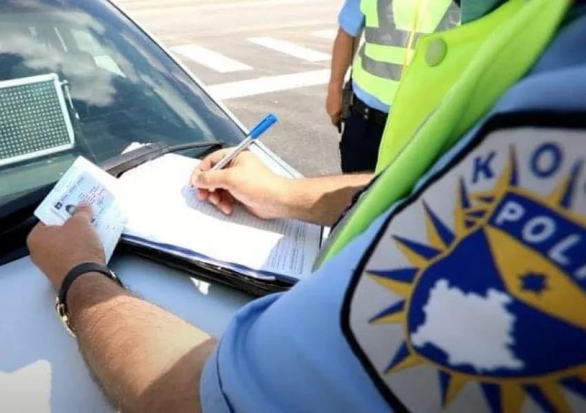Mbi 2,500 tiketa trafiku për 24 orë në Kosovë, 24 persona të arrestuar