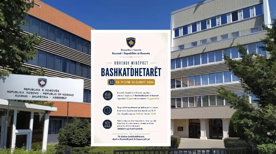 Gabim skandaloz: Kuvendi i Kosovës publikon ftesë me stemën e Kosovës pa një yll