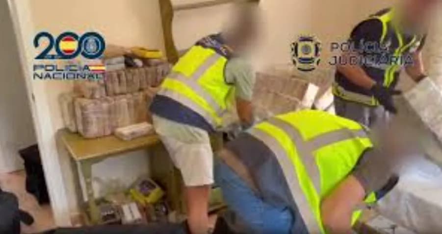 Operacion antidrogë në Spanjë dhe Portugali, kapen mbi 3.3 ton kokainë