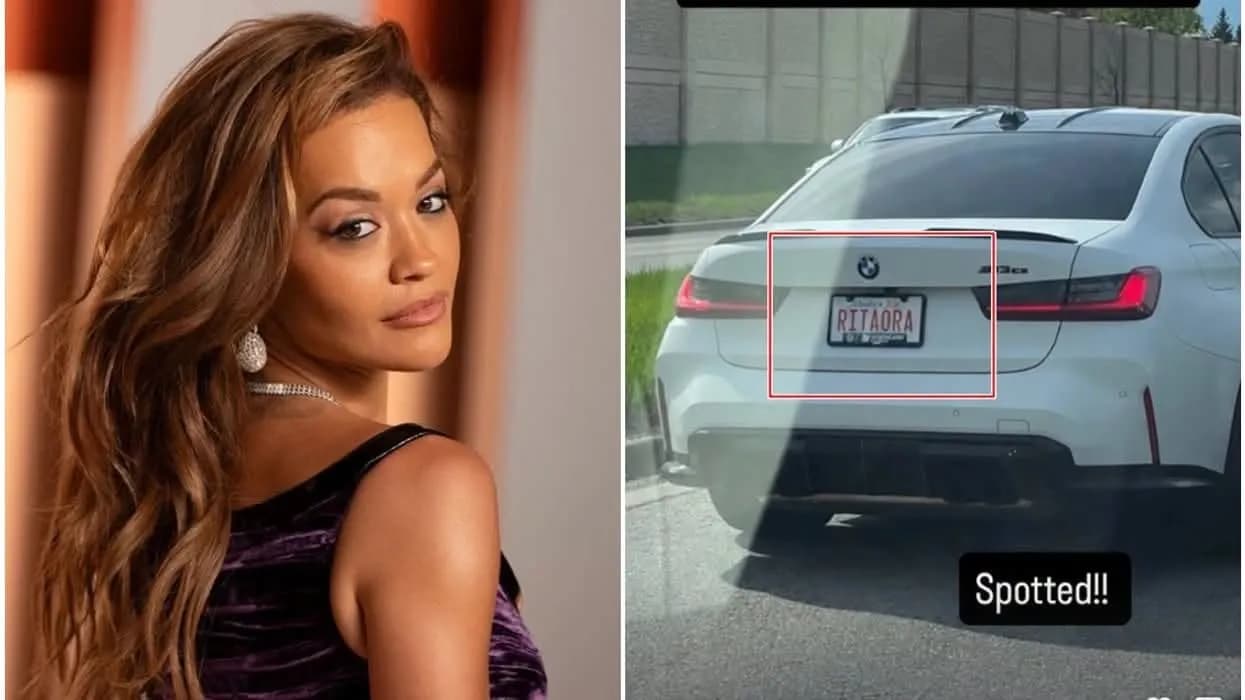 Një fans i Rita Orës befason me targat me emrin e saj, për fatin e tij i pa edhe artistja shqiptare