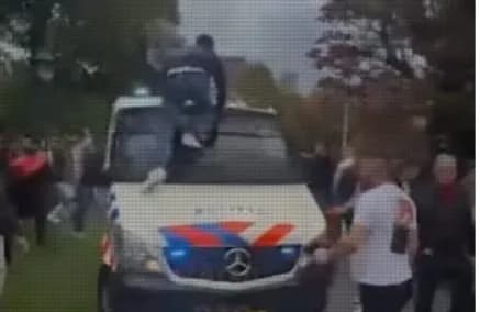 Tensione në Hagë pas dënimit të ish-krerëve të UÇK’së, dalin pamjet e policisë