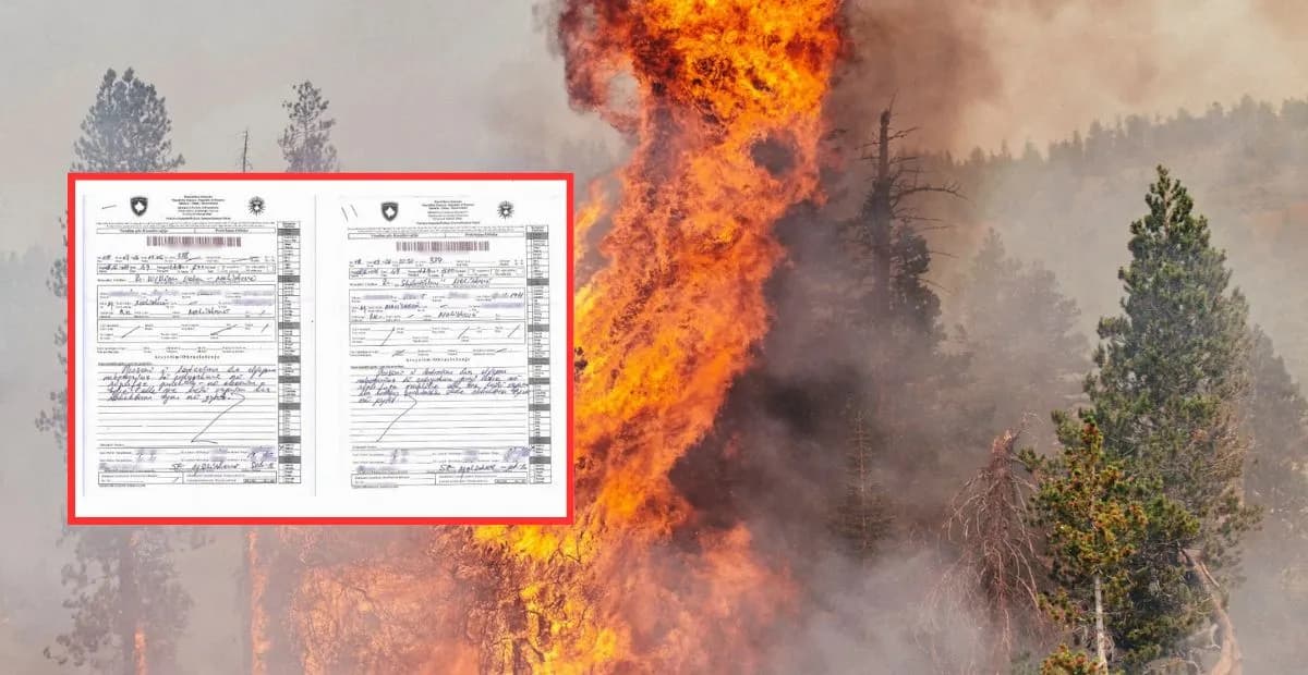 Dy persona gjobiten me nga 500 euro për ndezjen e zjarreve në hapësira të hapura në Malishevë