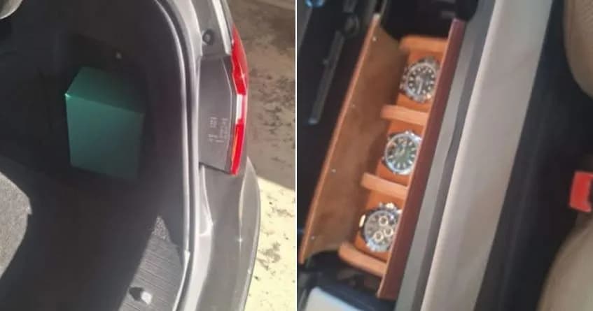 Dogana zbulon katër orë Rolex, të padeklaruara në vlerë rreth 33 mijë euro