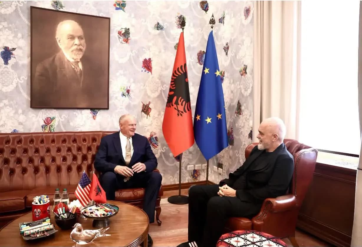 Rama mirëpret ambasadorin e ri amerikan në Tiranë