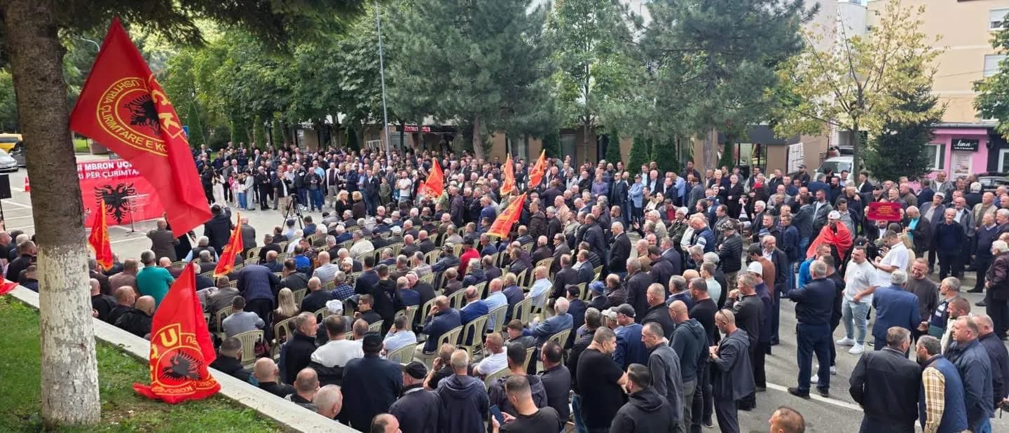 OVL-UÇK falënderon shqiptarët dhe mërgatën për protestat në mbështetje të çlirimtarëve