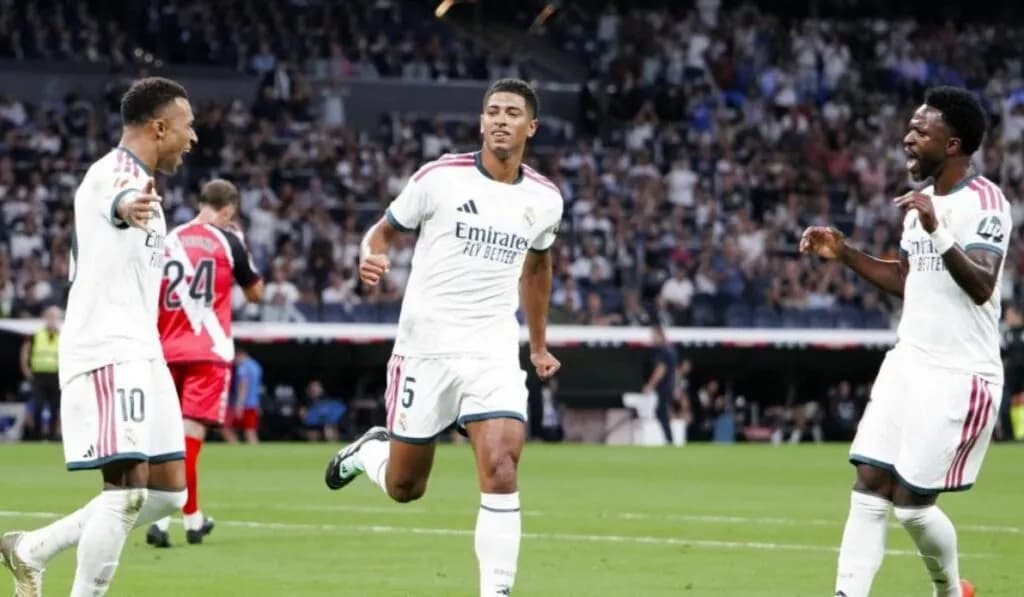 Reali i kthehet fuqishëm fitores në La Liga, mposht thellë Rayon