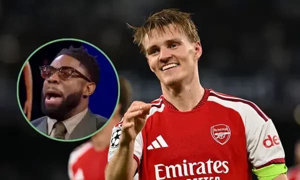 Odegaard thumbon Carragher dhe Richards pas fitores së Arsenalit në Champions