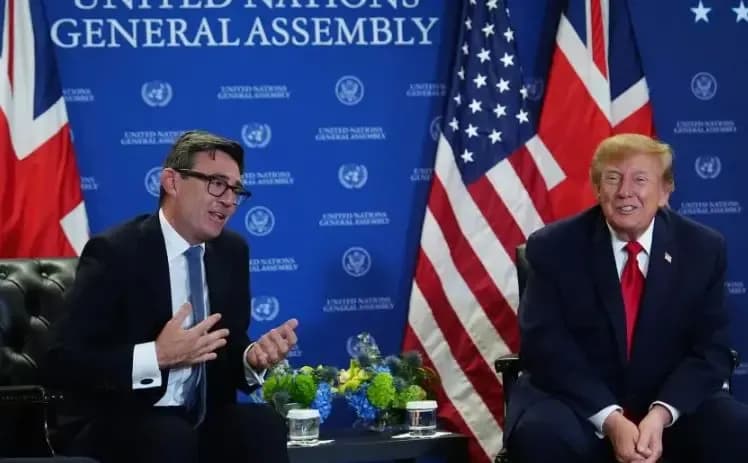 Trump e Burnham takohen për herë të parë
