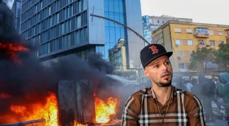 “O XHAXHI S'ISHA UNË!"/ Cllevio imiton dhe tall keq protestuesit: O gangstera... Këtu na bëni të fortin