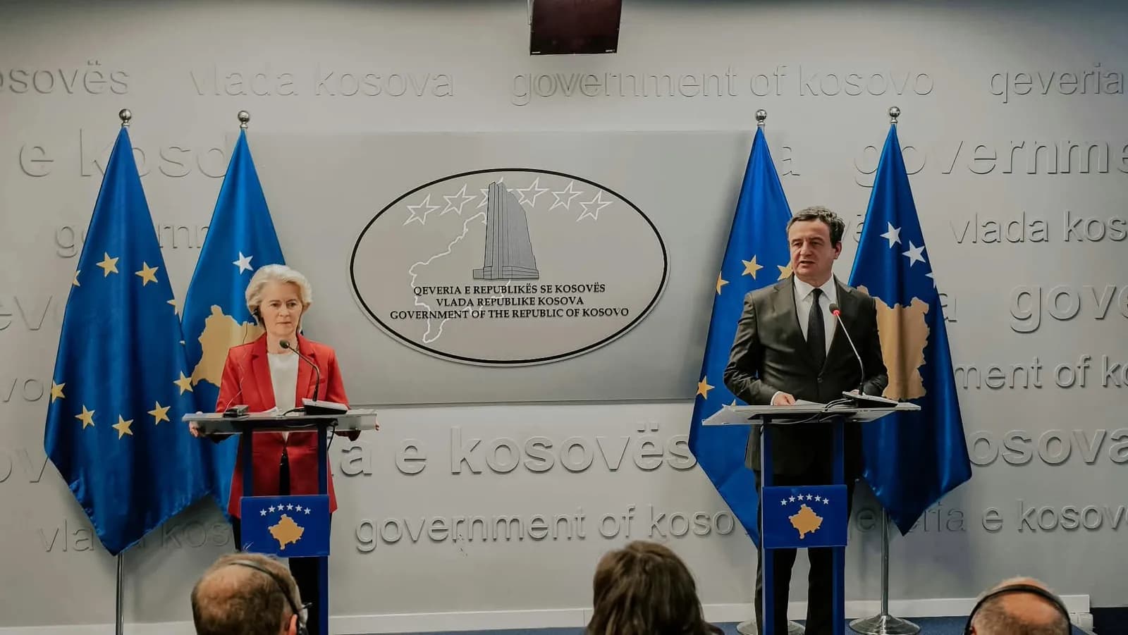 Kurti: Kërkova nga Von der Leyen anëtarësimin e Kosovës në organizata evropiane