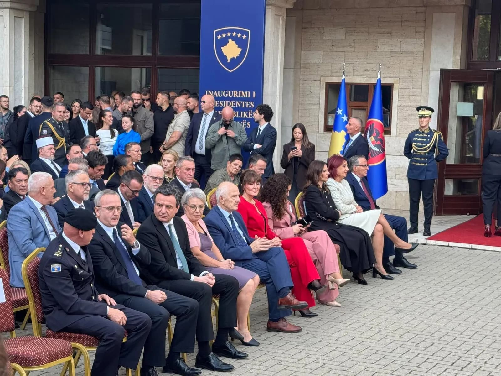 Personalitete të shumta shtetërore në inaugurimin e Presidentes Justina Shiroka-Pula