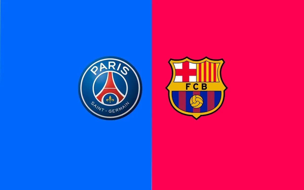 PSG – Barcelona, formacionet zyrtare