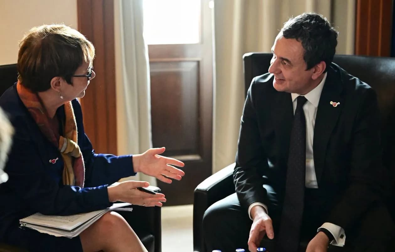 Kurti takohet me presidenten e BERZH-it, diskutojnë investimet dhe projektet infrastrukturore në Kosovë