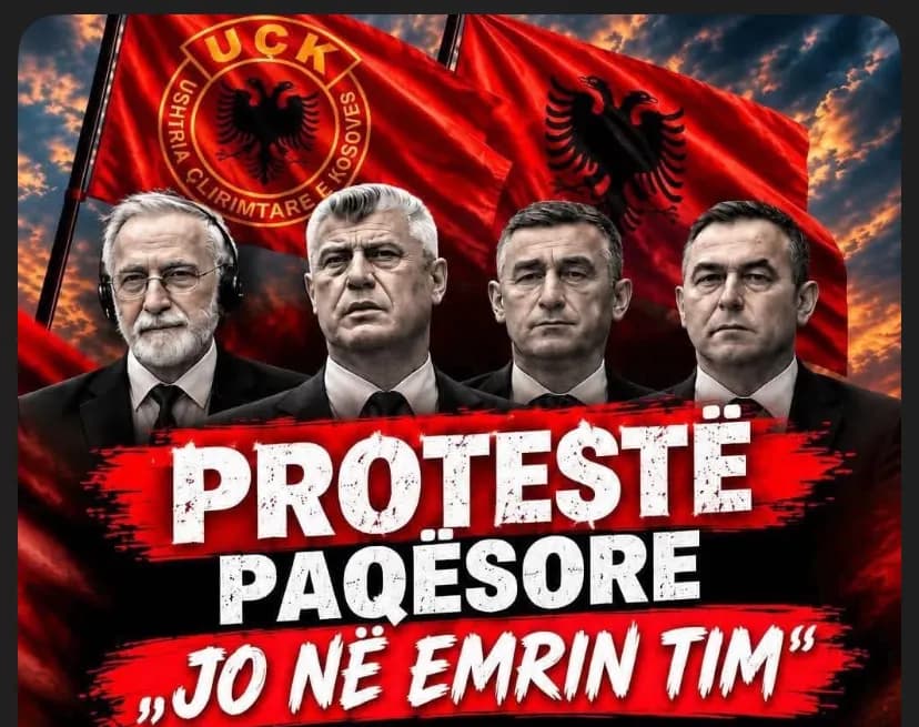 Në Ludwigsburg të Gjermanisë organizohet protestë paqësore në mbështetje të ish-pjesëtarëve të UÇK-së