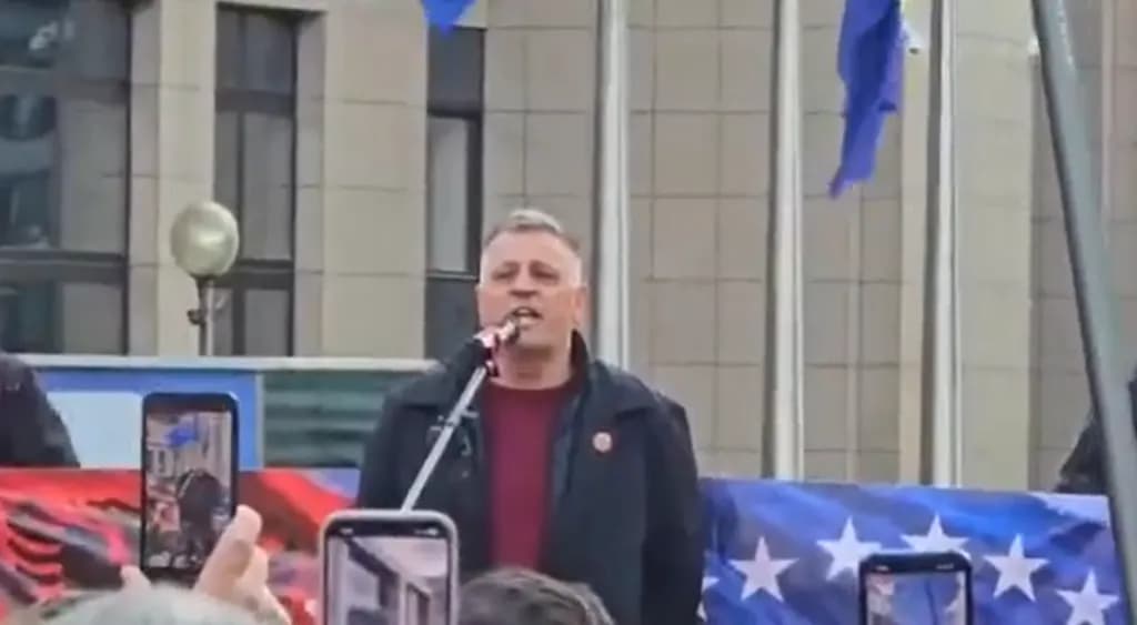 Nasim Haradinaj proteston në Bruksel, çmon lart kontributin e diasporës në çlirimin e Kosovës
