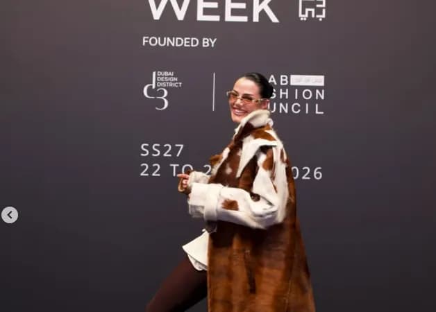 Morena Taraku pushton Dubai Fashion Week me një paraqitje ekstravagante