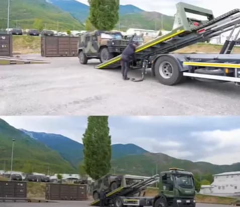 KFOR-i kryen aktivitete logjistike në Pejë për të mbështetur njësitë e dislokuara në rajon