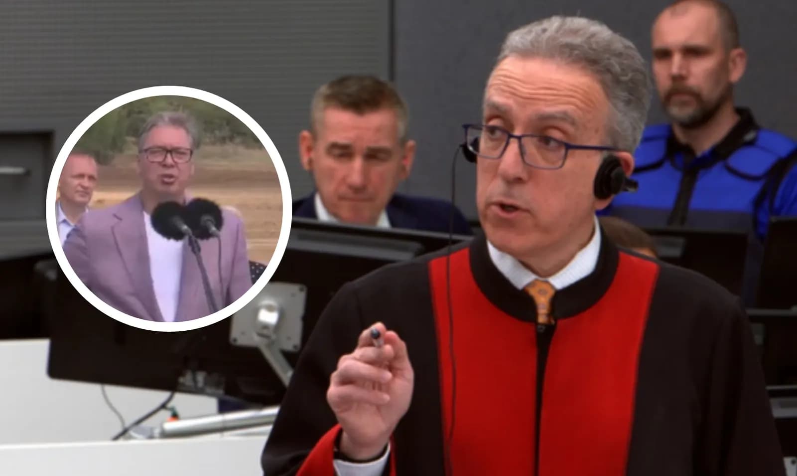 “Si e dinte Macron 6 ditë më herët se Thaçi do të dënohet rëndë” Misetic e publikon videon e Vuçiq: Pyetje që do përgjigje