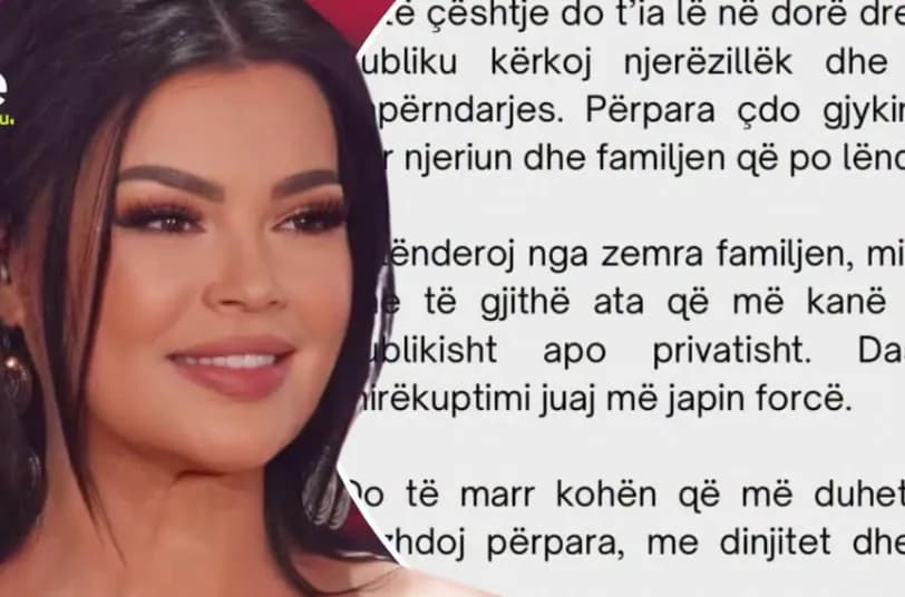 "Ndaluni, mos i shpërnadni videot", Eli Fara del me letër pas skandalit të publikimit të pamjeve intime