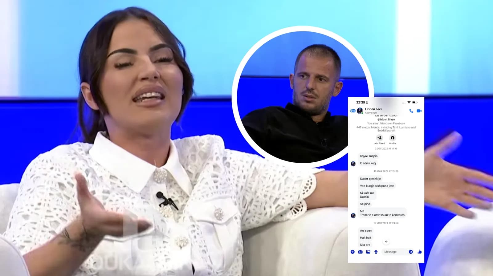 "Super pjeshkë je...", Edonisa publikon bisedat private me Liridon Lecin - tregon çka i shkruante dikur