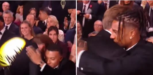 Të gjithë u çuan në këmbë për ta përshëndetur, vetëm Mbappe nuk lëvizi!