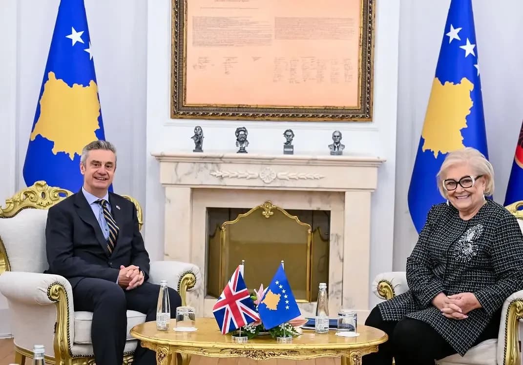 Shiroka-Pula takon ambasadorin britanik, diskutojnë për sigurinë dhe mbrojtjen