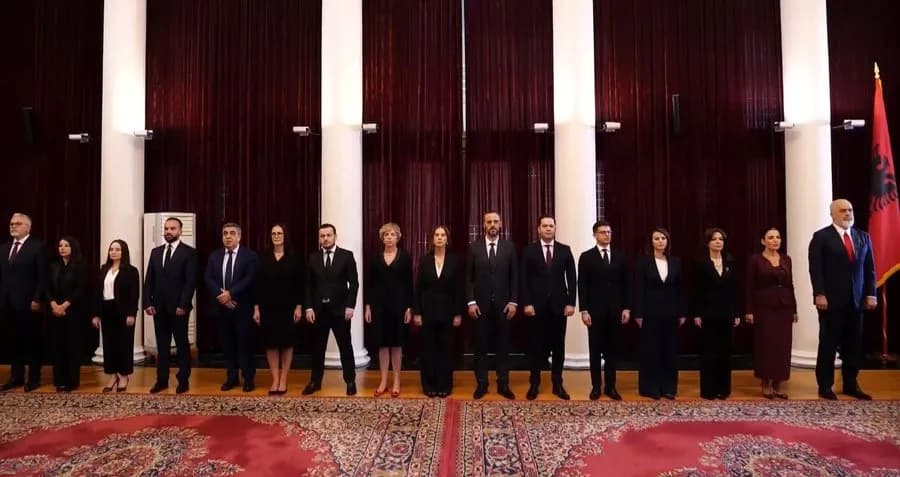 Betohet në Presidencë kabineti qeveritar “Rama 4”