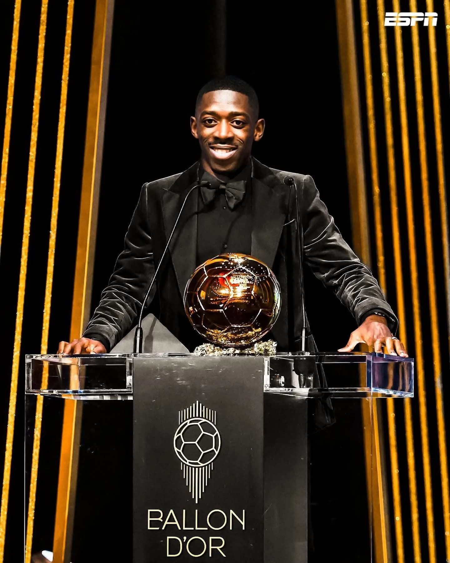 Dembele, fituesi i Topit të Artë 2025