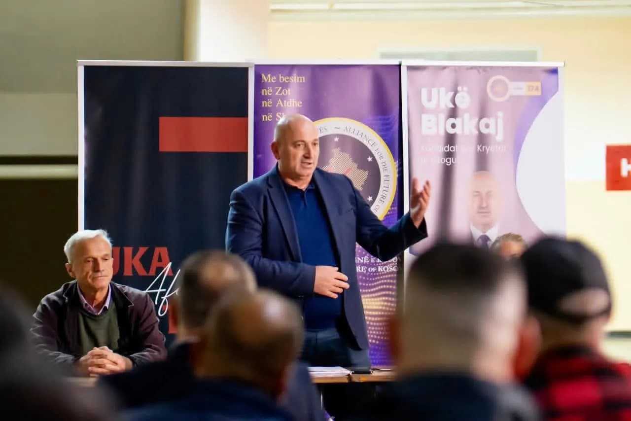 Përkrahje e fuqishme për Ukë Blakajn në Gurrakoc