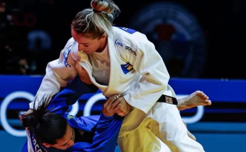 Distria Krasniqi arrin gjysmëfinalen në Zagreb