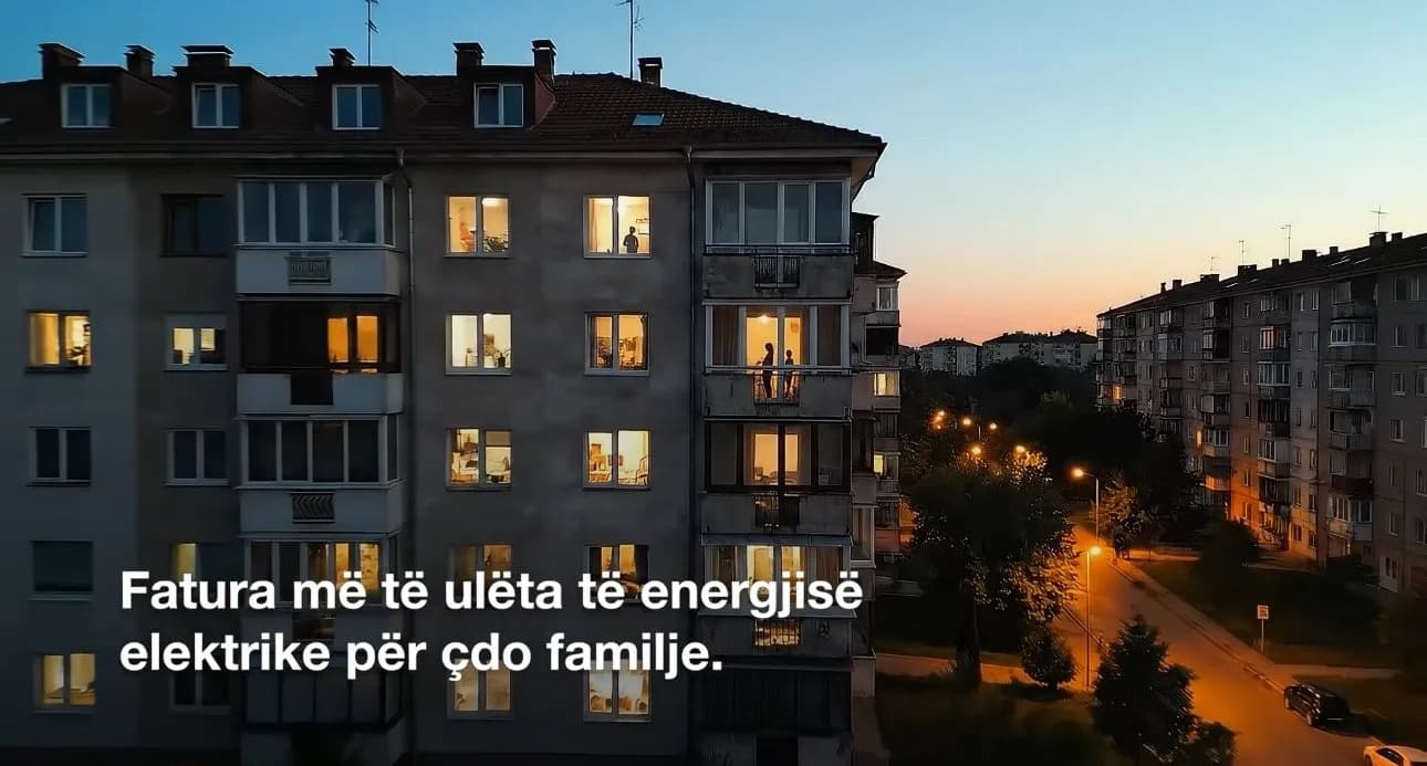 PDK me seri videosh 10-sekondëshe me AI: Fatura më të ulëta të energjisë elektrike për çdo familje – Voto Bedri Hamzën