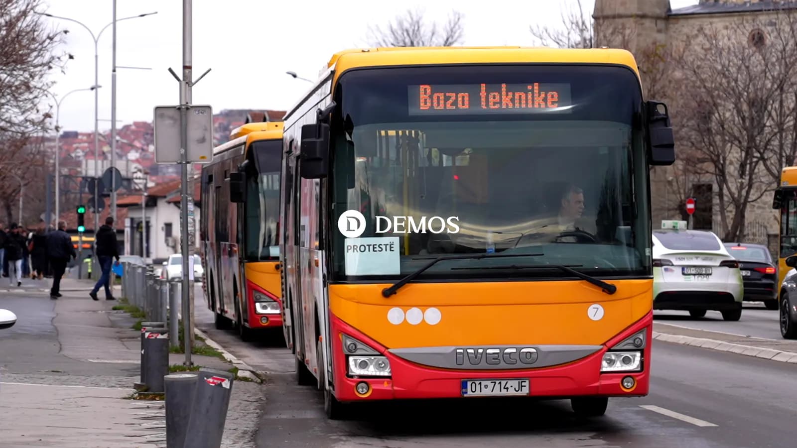 Greva e paralajmëruar, Trafiku Urban del me njoftim