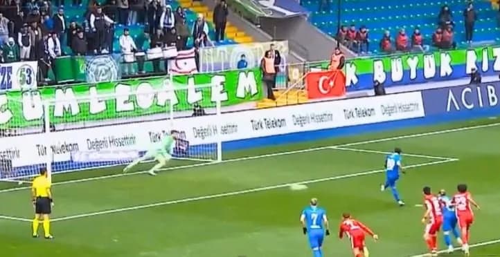 Laçi në top formë, shënon gol për Rizesporin
