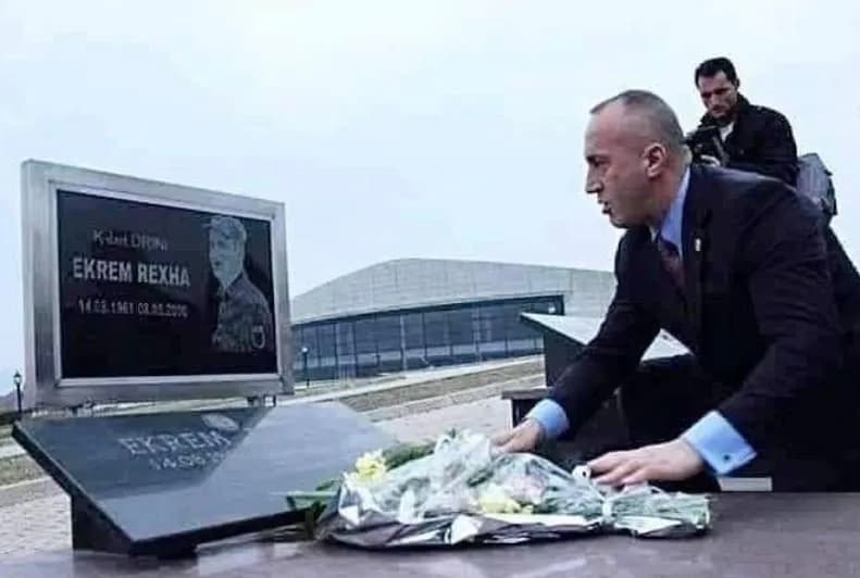 Haradinaj bën homazhe te varri i Komandant Drinit