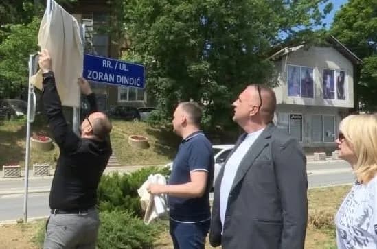 Kryetari serb mbulon emrin e rrugës “Zoran Xhinxhiç” që u vendos paradite nga Fitore Pacolli dhe Valon Peci