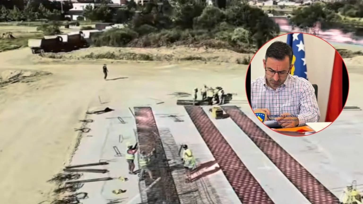 Basha: Po realizohet ura e tretë mbi lumin Ibër