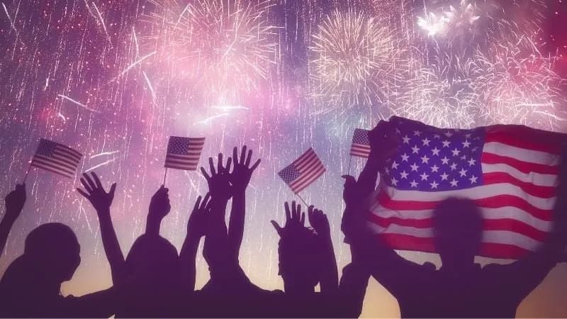 250 vjet shtet, Amerika feston Ditën e Pavarësisë