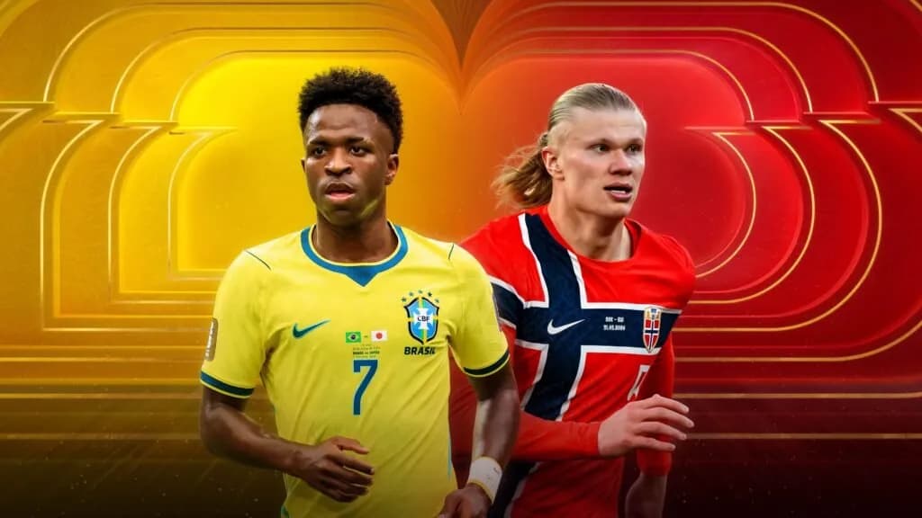Brazili – Norvegjia, formacionet zyrtare