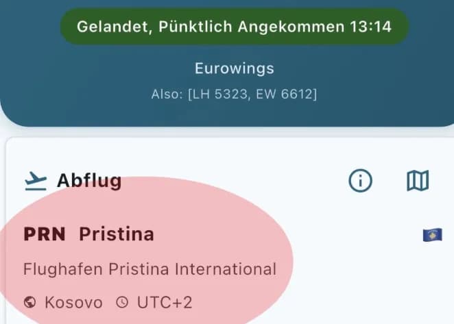 Edhe Frankfurti e përmirëson gabimin për Kosovën