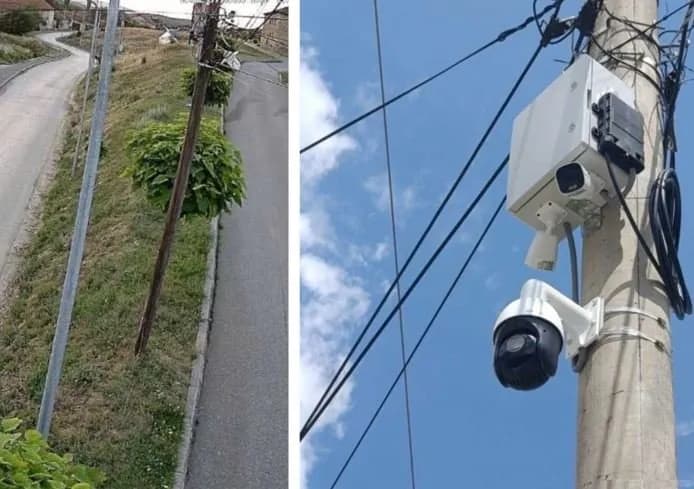 Policia vendos kamera sigurie në Cërnicë