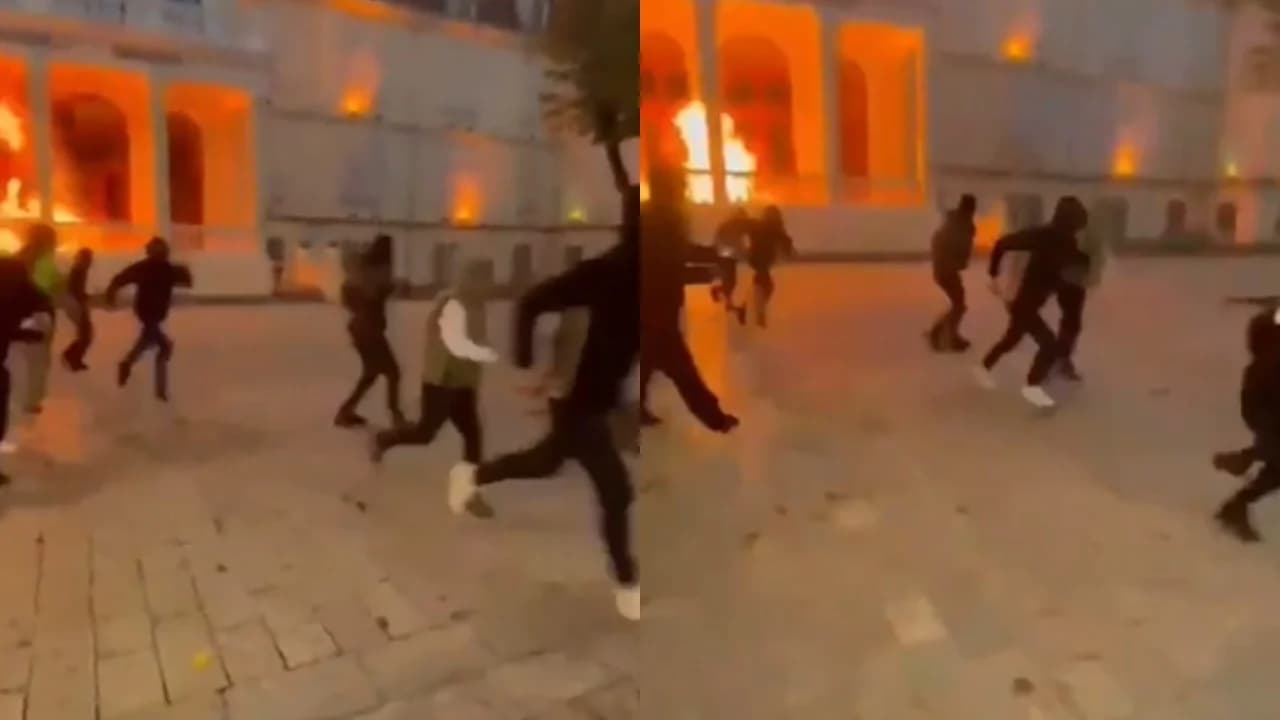 Bashkia e Shkodrës në flakë, godina sulmohet me molotovë nga disa persona të maskuar