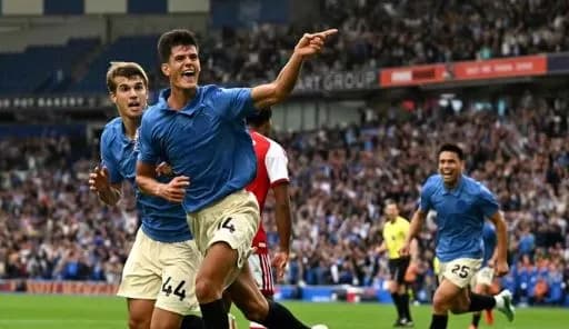 Arsenali njoftohet me humbjen, vjen nga Brightoni