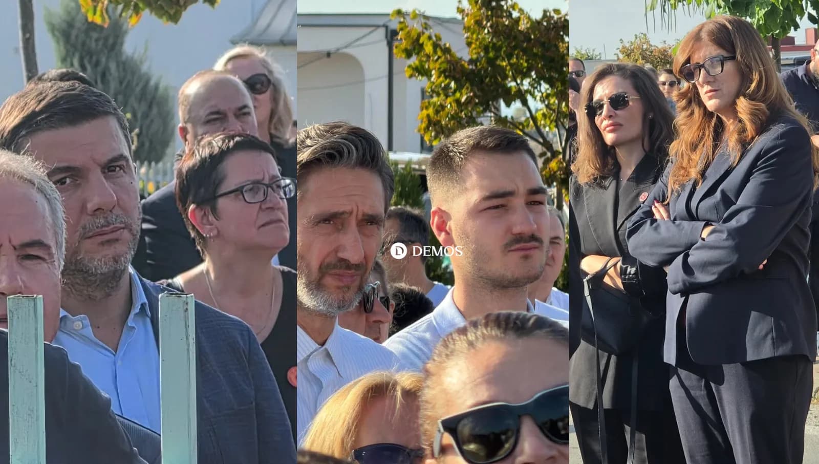 Deputetë të PDK-së e djali i Kadri Veselit marrin pjesë në ceremoninë e varrimit të Flora Brovinës