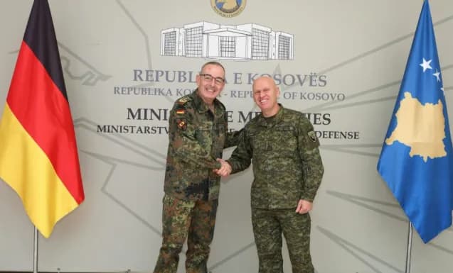 Gjeneral Jashari uron Breuerin për zgjedhjen në krye të Komitetit Ushtarak të NATO-s