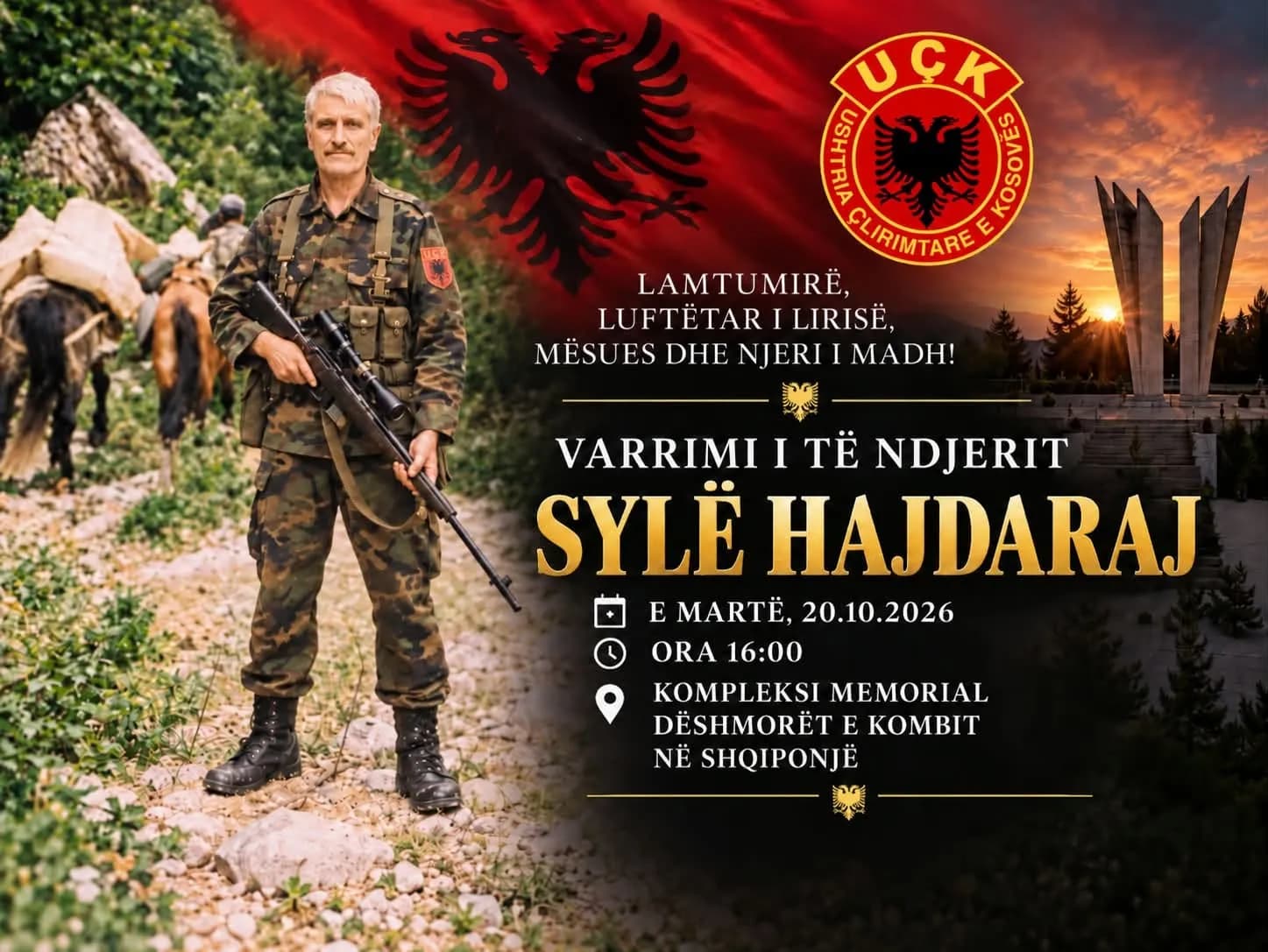 Vdes veterani i UÇK-së, Sylë Hajdaraj
