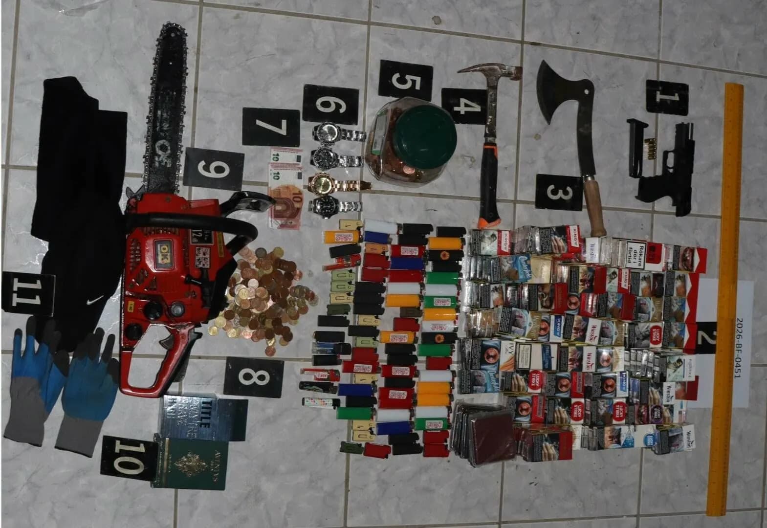 Arrestohen në Skenderaj tre të dyshuar për vjedhje të rëndë